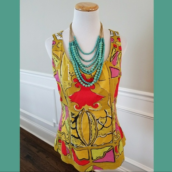 Turquoise Necklace Handmade multi strand NWT - Picture 6 of 8